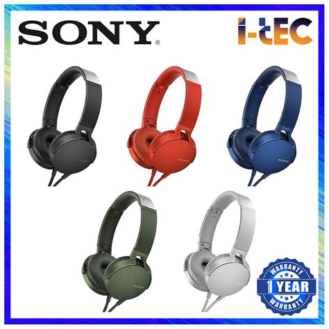 Sony Mdr Xb Ap Extra Bass Headphones Shopee Malaysia