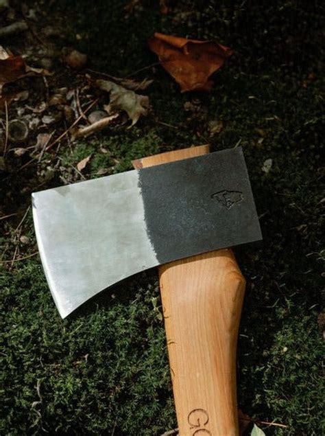 Wood Splitting Axe Hand Forged With Hickory Handle Goodland