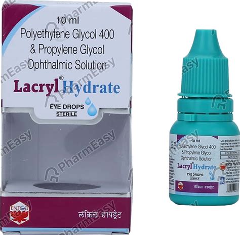 Lacryl Hydrate Eye Drops 10ml Uses Side Effects Price Dosage