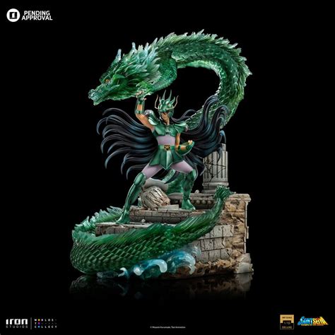 Iron Studios Dragon Shiryu Saint Seiya Deluxe Art Scale Statue By