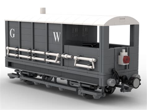 GWR Toad 01 Brake Van Brick Train Awards