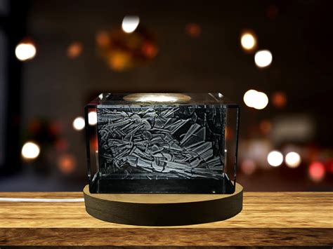 Nude Descending A Staircase D Engraved Crystal Keepsake Gift Decor Collectible Souvenir