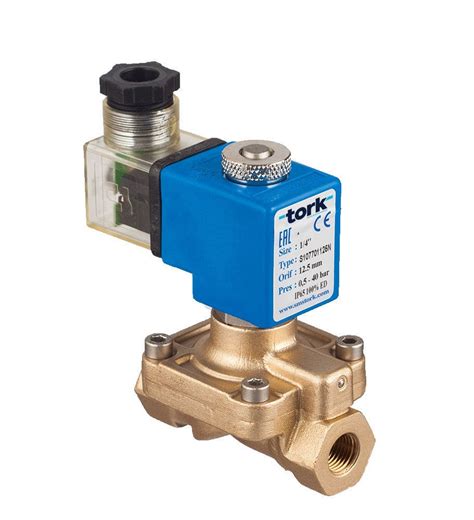 Pilot Operated Solenoid Valve S1071 S1077 And S1078 Series Sms Tork 2 Way