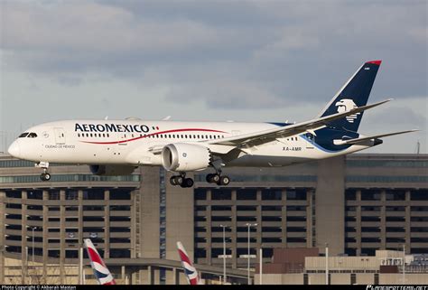 Xa Amr Aerom Xico Boeing Dreamliner Photo By Akbarali Mastan Id