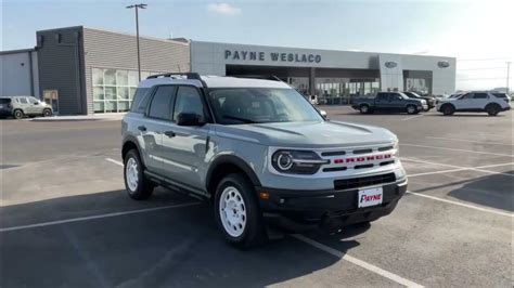 2023 Ford Bronco Sport Heritage Payne Weslaco Ford Weslaco Texas Youtube