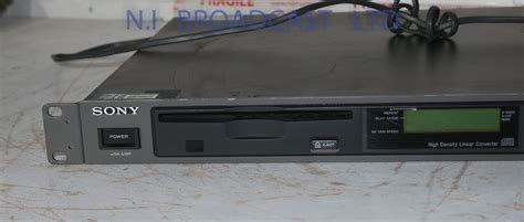 Sony Cdpd11 Cdp D11 Professional Cd Player In 1u Rack Kit Fully