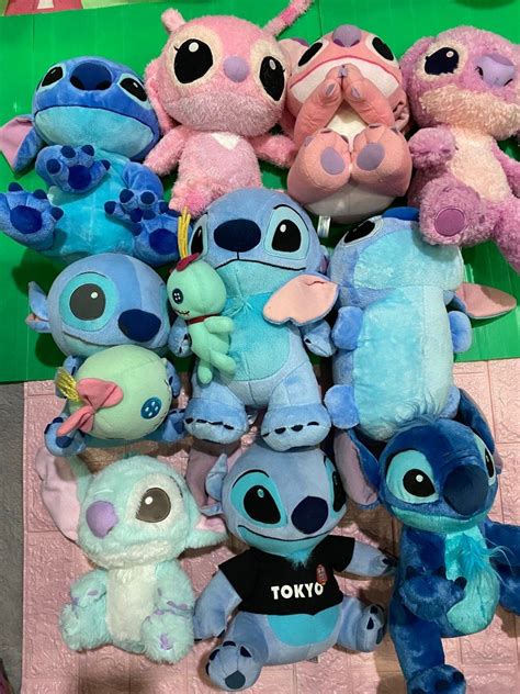 Stitch amd Angel Plush, Hobbies & Toys, Toys & Games on Carousell