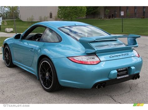 2012 Ipanema Blue Metallic Porsche 911 Carrera 4 GTS Coupe 64554843