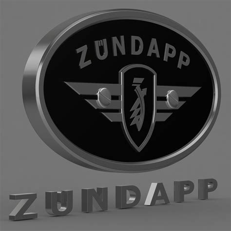 Zundapp logo 1 3D model | CGTrader