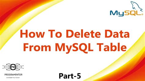 05 How To Delete Data From Mysql Table Mysql Delete Command Learn Mysql Mysql Hindi