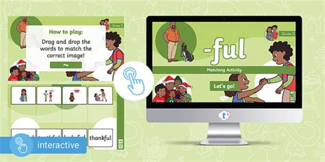 Grade 3 Phonics Ful Suffix Interactive Go Game Twinkl