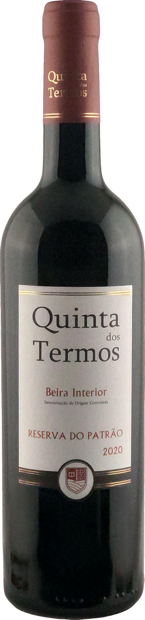 Quinta Dos Termos Reserva Do Patr O Tinto Vinhos Da Beira Interior