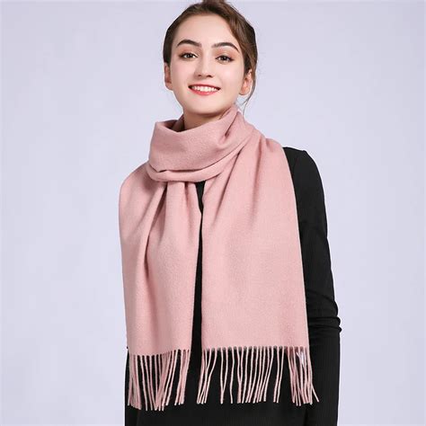 Buy Women Winter Cashmere Scarf 2018 Luxury Brand Winter Neckerchief Wraps For