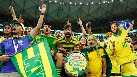 Fifa World Cup 2022 Brazil Fans Celebrate Teams Victory In Opening