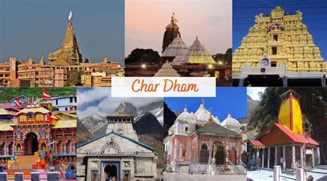 Char Dham Names - India Thrills