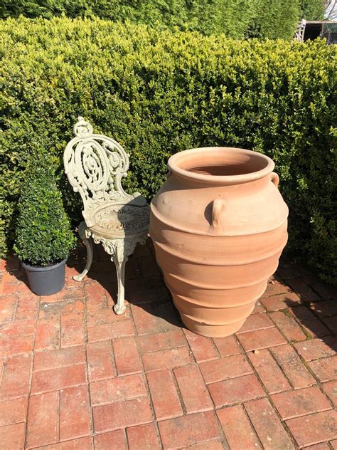 Large Mediterranean Style Clay Pots