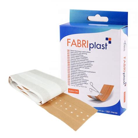 Plaster Tkaninowy Z Opatrunkiem Fabriplast Cm X M Sklep