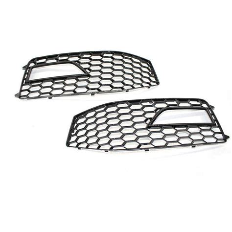 Front Bumper Mesh Grill Fog Lamp Grille Cover Trim Only Tiarma Th