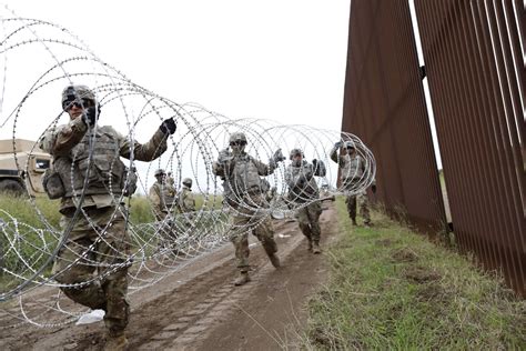 Van Mil Soldados Norteamericanos A La Frontera Con M Xico Ser