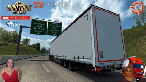 Euro Truck Simulator 2 1 37 Pacton Jumbo Trailer Ownable Road To