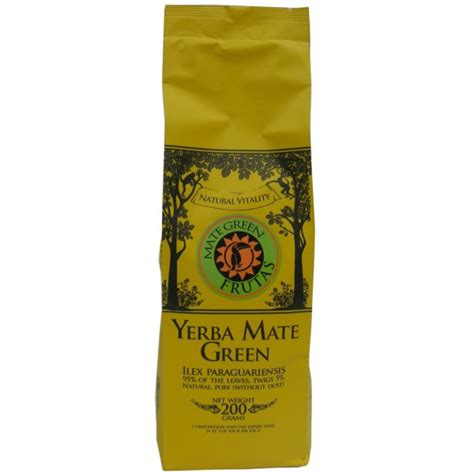 Oranżada Herbata yerba mate Green Frutas 200 g TaniaKsiazka pl