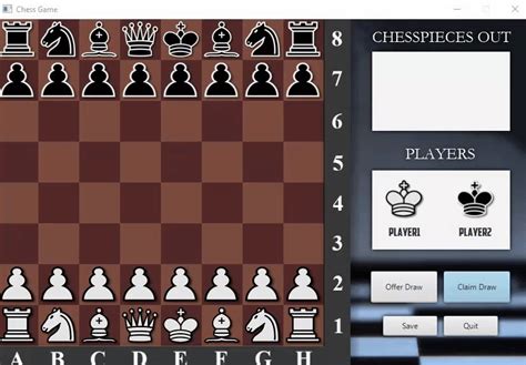 Github Sandvikleechess Simple Chess Game