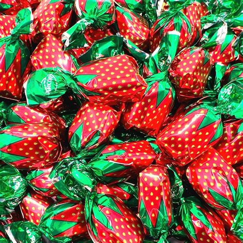 Arcor Strawberry Filled Fruit Bon Bons 2 Pounds Bulk