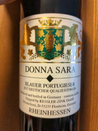 Kessler Zink Donna Sara Blauer Portugieser Vivino Us