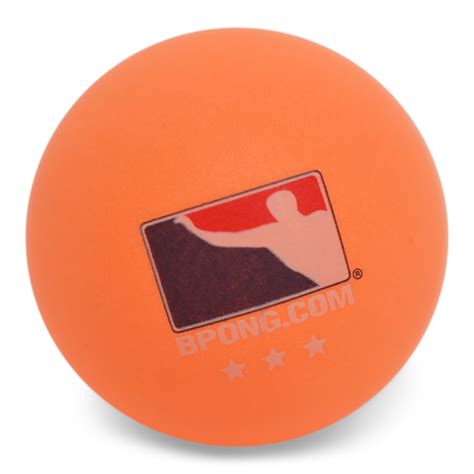 Orange Beer Pong Balls By Bpong 3 Star 12 Pack Bulk Bpong