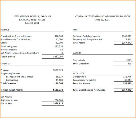 Llc Balance Sheet Template