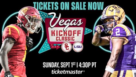 Vegas Kickoff Classic Usc Vs Lsu Allegiant Stadium