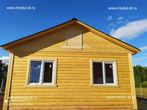 Дом каркасный ДК-4 | 6,0 х 8,0 м | Модуль-Ст