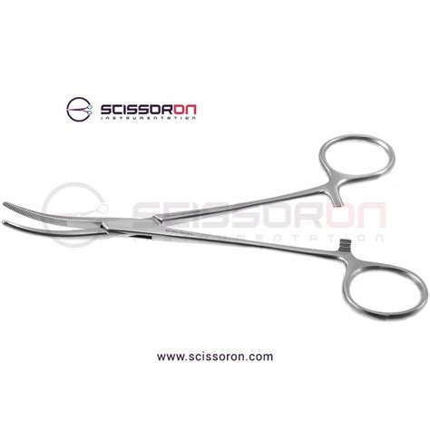 Rankin Kelly Hemostatic Artery Forceps Curved Jaws