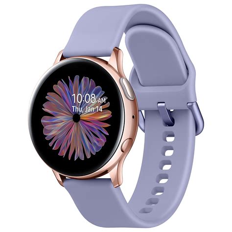 Samsung Galaxy Watch Active 2 40 Mm Aluminium Rose Or Montre Connectée Ldlc Muséericorde