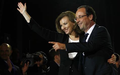 In pictures: French President Francois Hollande and Valerie Trierweiler