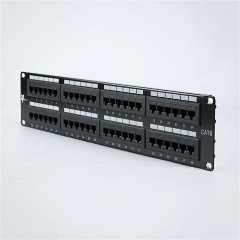 CAT6 Patch Panel - 12/24/48/96 Ports – FireFold