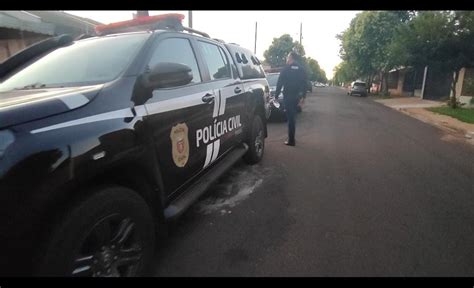 Pol Cia Civil De Sarandi Cumpre Mandados Contra Suspeitos De Amea As De