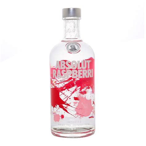 Absolut Vodka Raspberri Food Drinks Alcoholic Beverages On Carousell