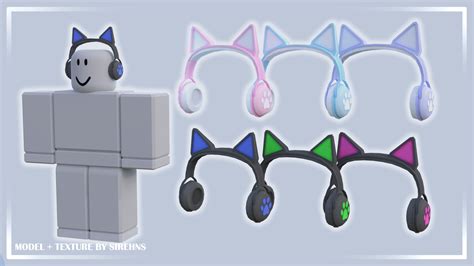 Artstation Cat Ear Headphones Roblox Ugc Item