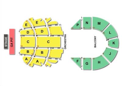 Brady Theater Seating Chart | Seating Charts & Tickets