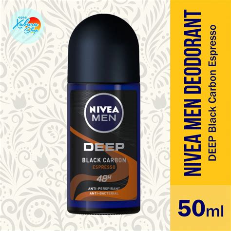 Jual Nivea Men Deodorant Deep Espresso Roll On Ml Shopee Indonesia