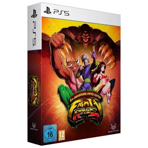 Jeu Fight N Rage 5th Anniversary Limited Edition PS5 Action En