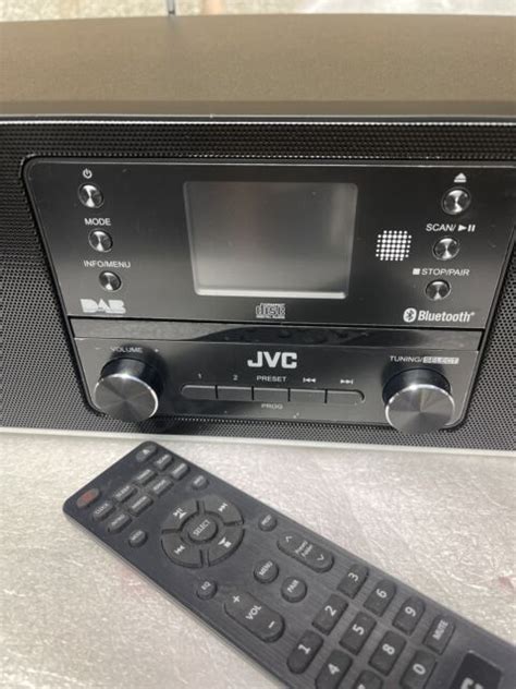 JVC RD D100 Bluetooth All In One Hi Fi System Black For Sale Online