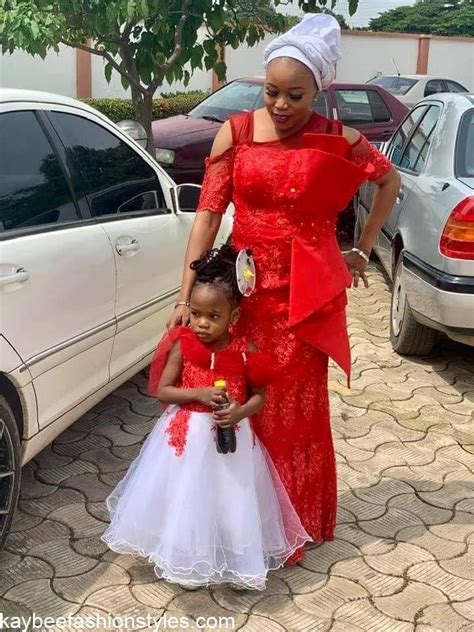 30 Best Matching Mother And Daughter Lace Styles In Nigeria Kaybee