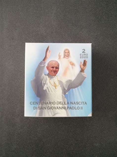 Vatican 2 Euro 2020 100 YEARS POPE JOHN PAUL II Catawiki