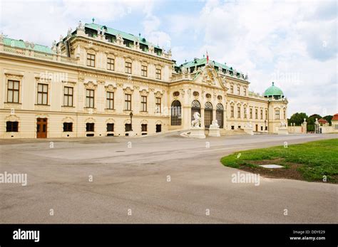 Belvedere Palace - in Vienna, Austria Stock Photo - Alamy