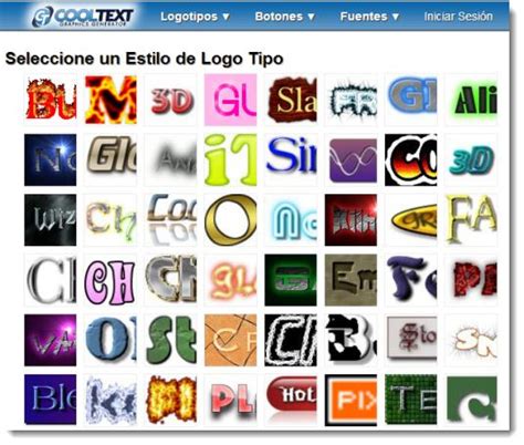 Cooltext Logotipos Y Efectos De Texto Gratis Recursos Gratis En Internet