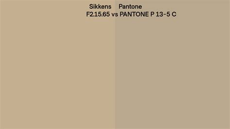 Sikkens F Vs Pantone P C Side By Side Comparison