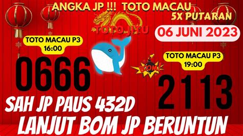 Prediksi Macau Hari Ini Juni Prediksi Totomacau Hari Ini