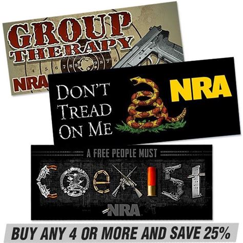 NRA Bumper Stickers | Patriotic Decals | NRA Store